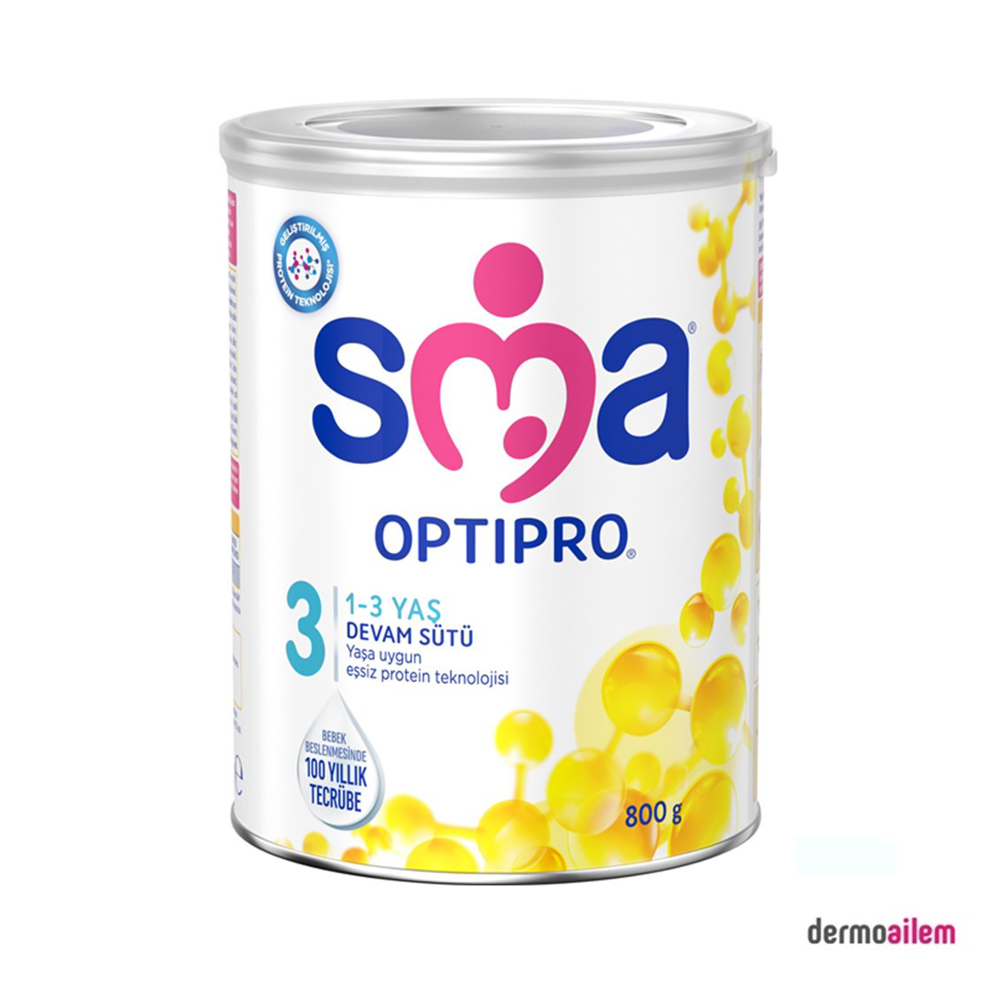 SMA 3 Optipro Probiyotik Devam Sütü 800 gr
