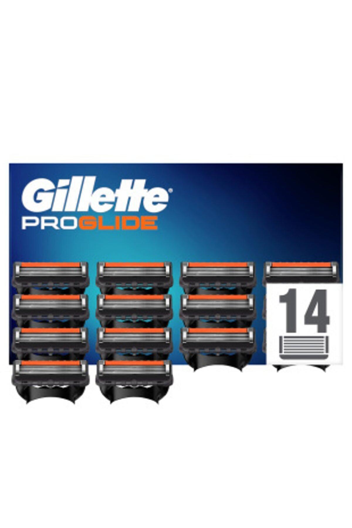 Gillette Fusion ProGlide Yedek Tıraş Bıçağı 14'lü Karton Paket