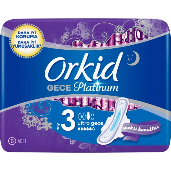  Orkid Platinum Gece Boy 3 - 6 Adet