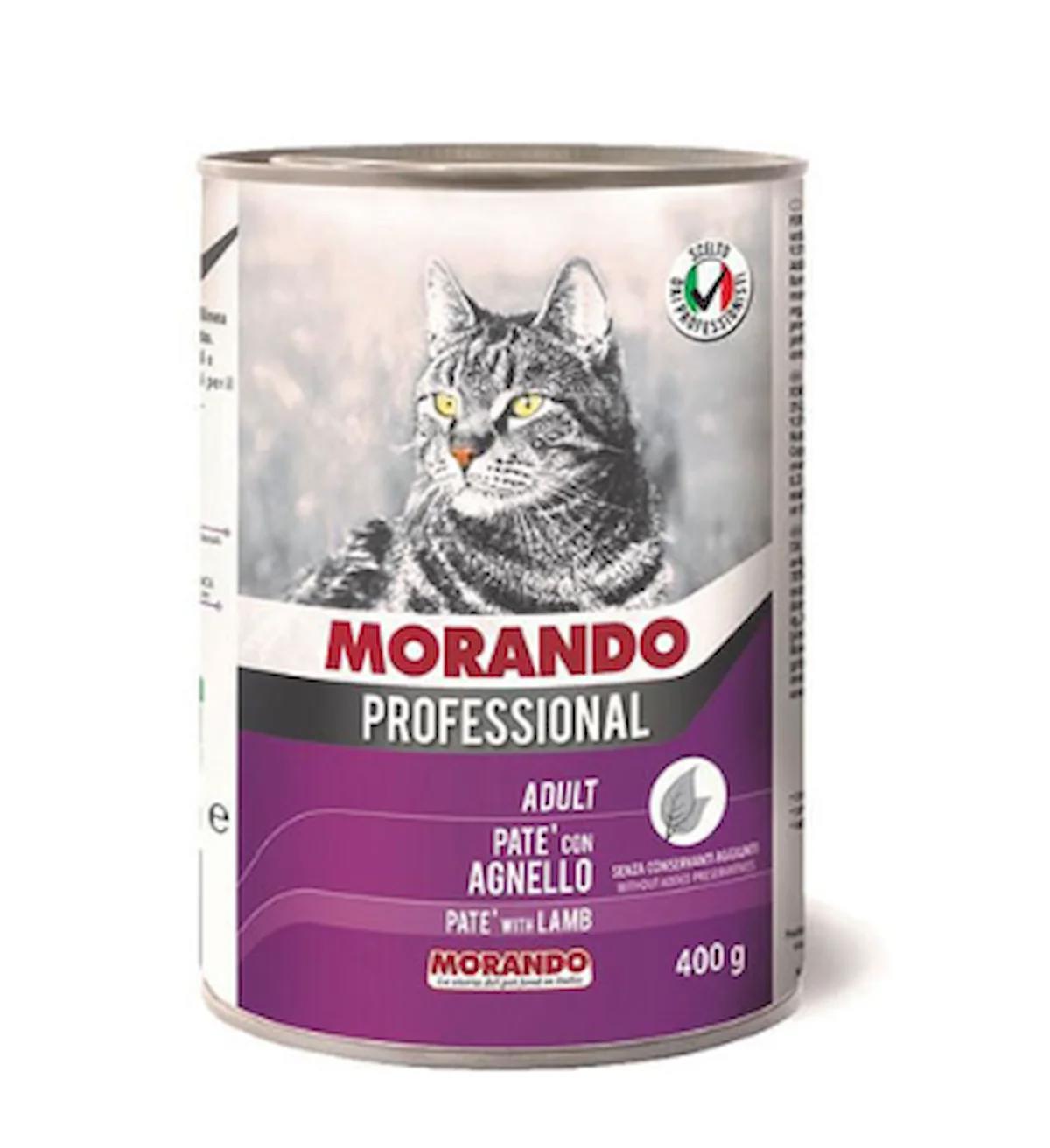 Morando Professional Pate Kuzu Etli Yetişkin Kedi Konservesi 400 Gr 