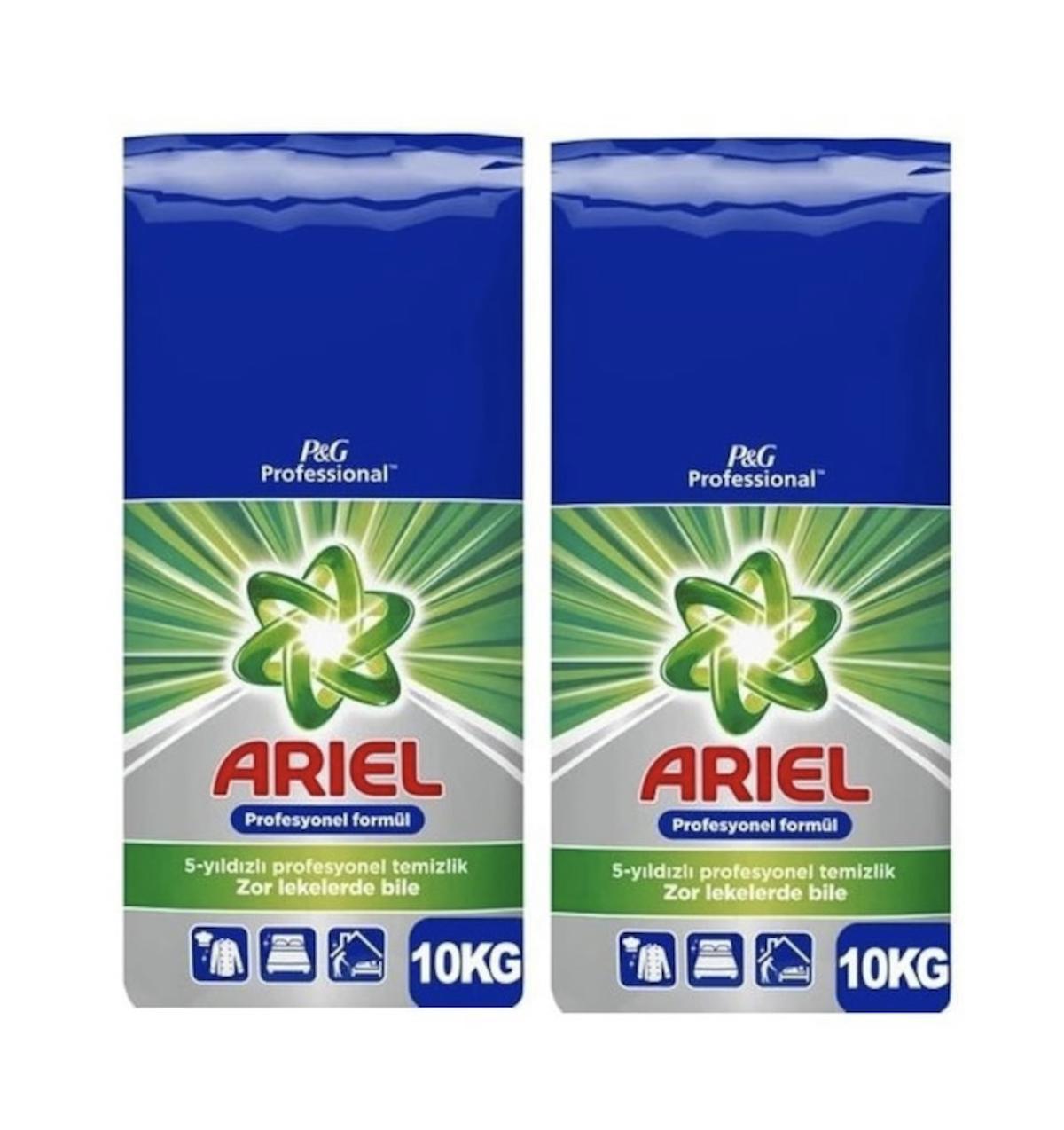 Ariel Professional 10 kg 2'li Paket Toz Çamaşır Deterjanı Fiyatları ve ...