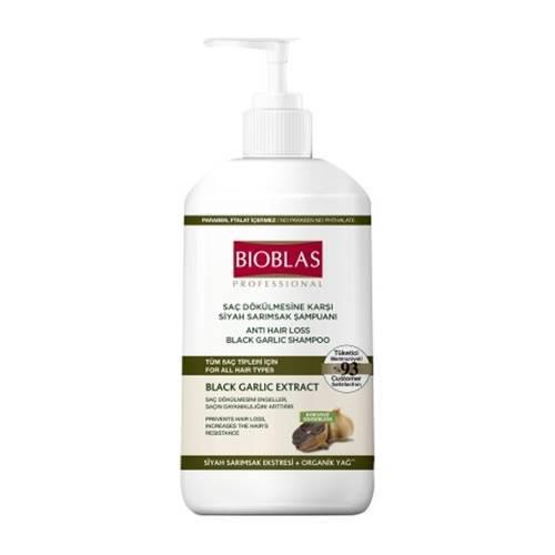 Bioblas Dökülen Saçlar İçin Dökülme Karşıtı Siyah Sarımsaklı Şampuan 1000 ml