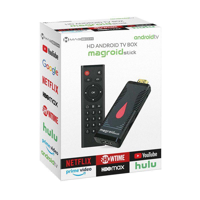 MAGBOX MAGROID TV STICK 16GB HDD 2GB RAM 4K TV BOX (ANDROID 10)