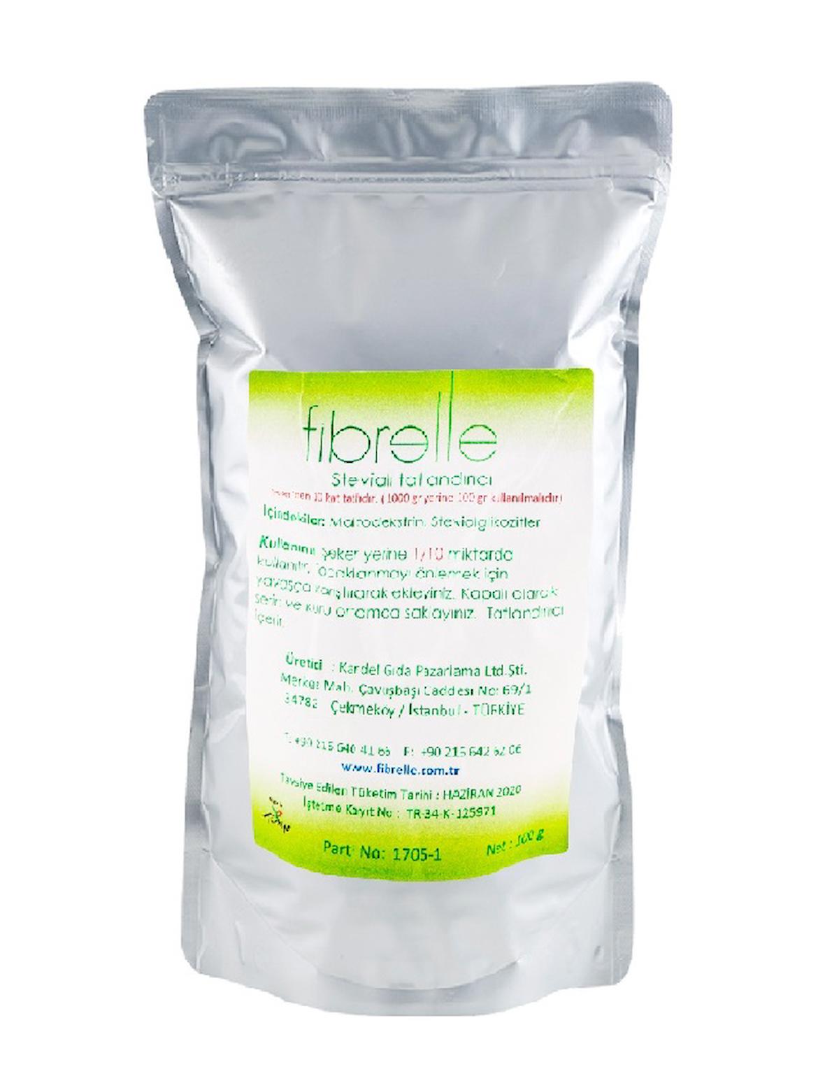 Fibrelle Ultra Stevialı Tatlandırıcı  100 g 1 Paket
