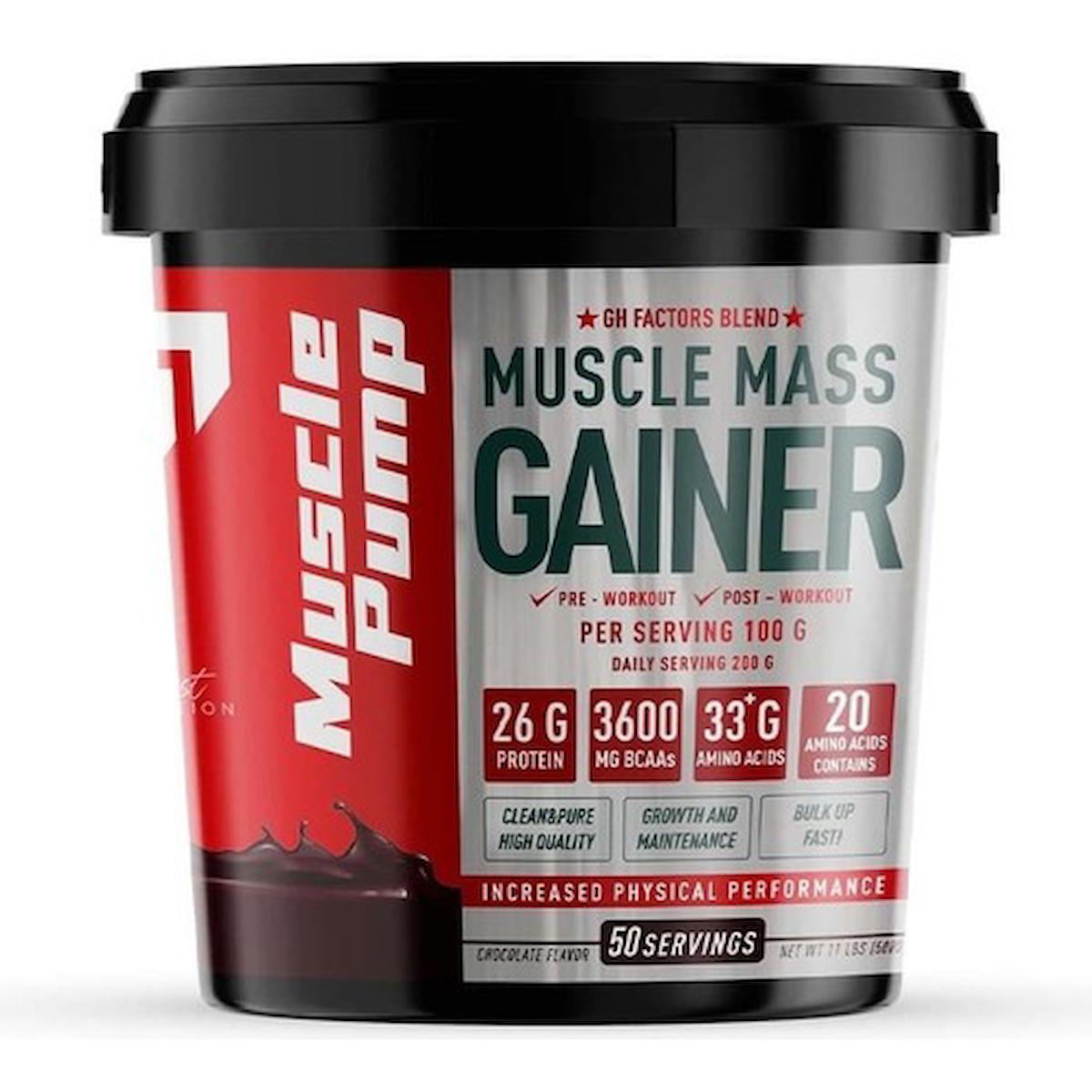 Muscle Pump Muscle Mass Gainer Çikolata 5000 gr Fiyatları ve Modelleri ...