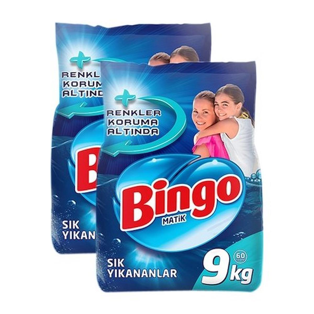 Bingo Matik Ekonomik Paket 9 kg 2 Adet
