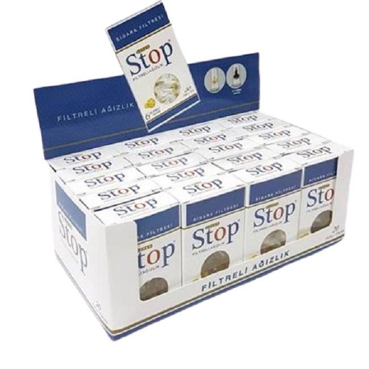 Stop Slim Filtreli Ağızlık İnce Sigara Filtresi 25 li x 24 Paket