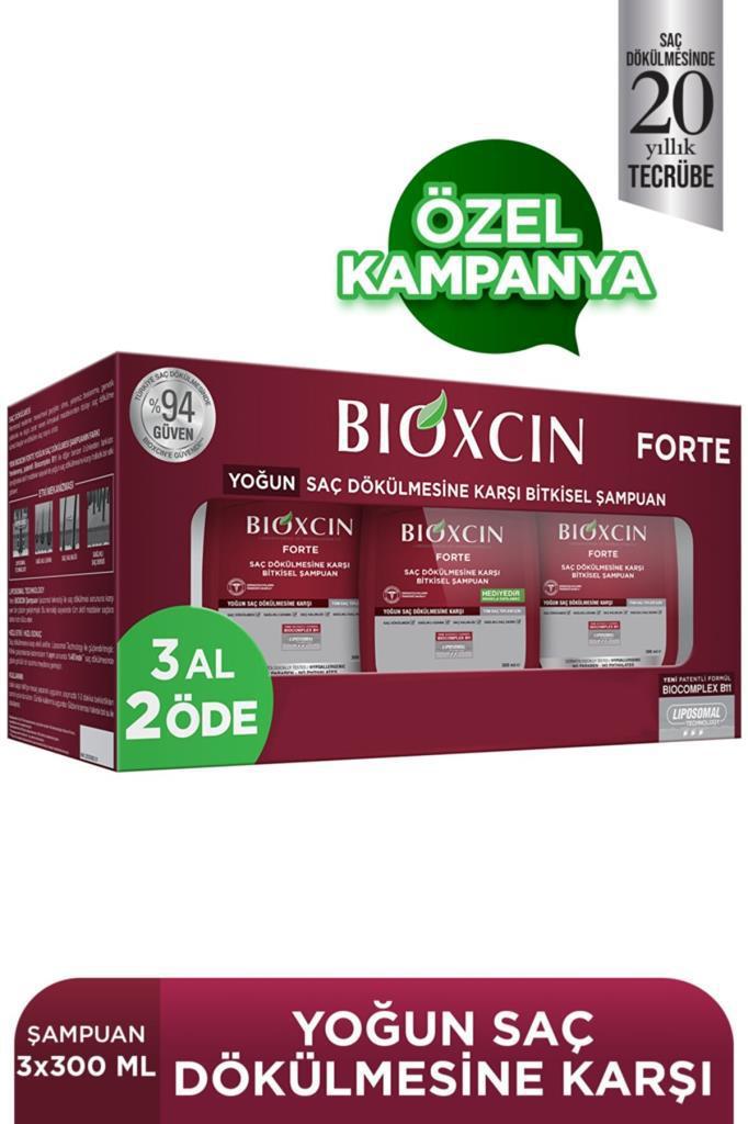 Bioxcin Forte Şampuan 3 Al 2 Öde 300ml