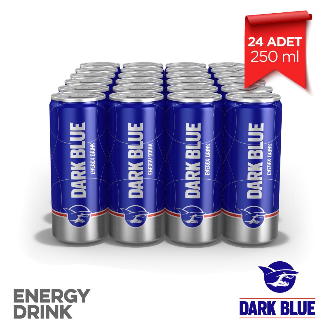 Dark Blue Energy Drink 24 x (250 ML) Enerji İçeceği Fiyatları ve