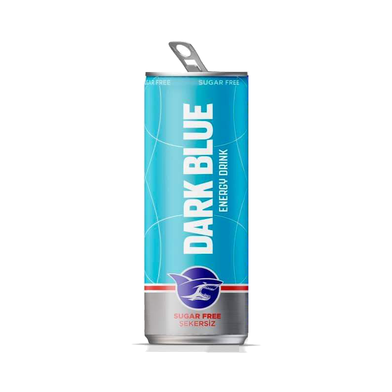 Dark Blue Energy Drink Suger Free 12x250ml Şekersiz Enerji İçeceği