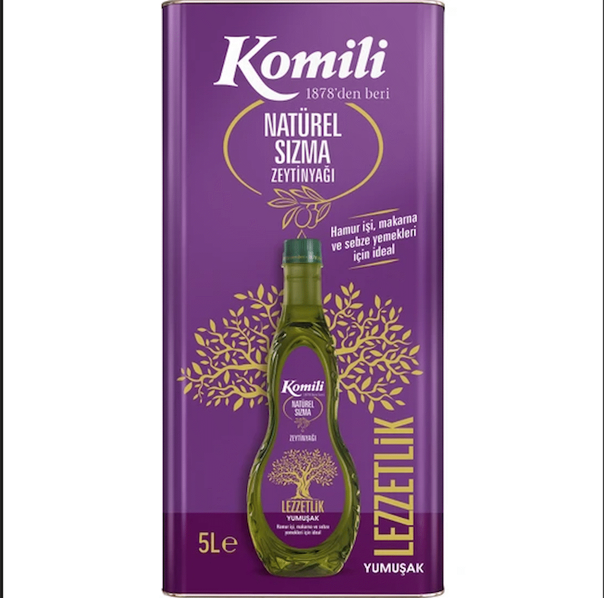 Komili Ege Sızması Zeytinyağı 5 lt