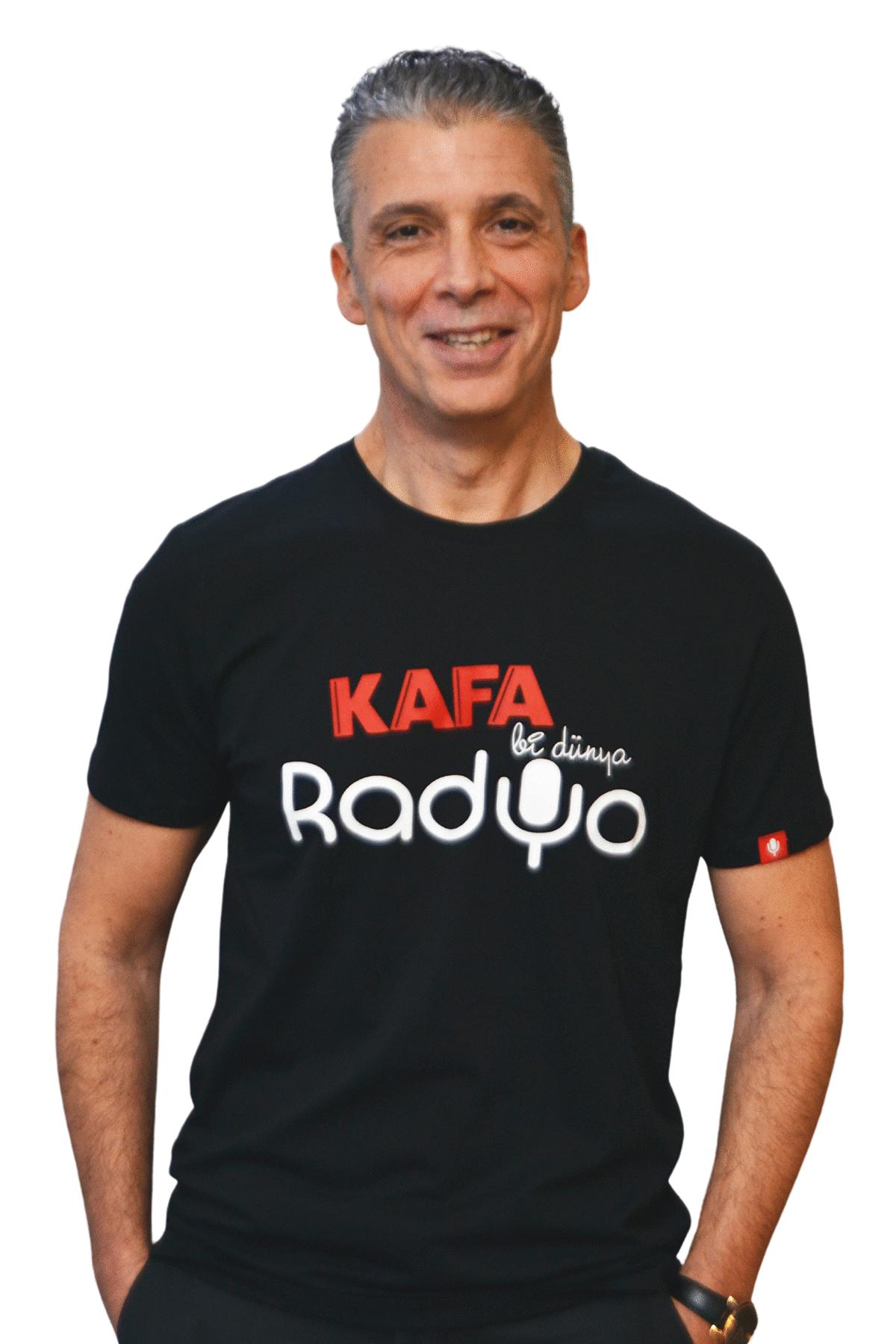 Kafa Radyo Erkek Tişört