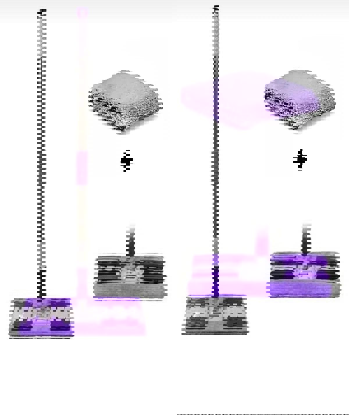 Mikrofiber Yedek Bez Hediyeli Yer Mopu Fayans Duvar Yüzey Temizlik