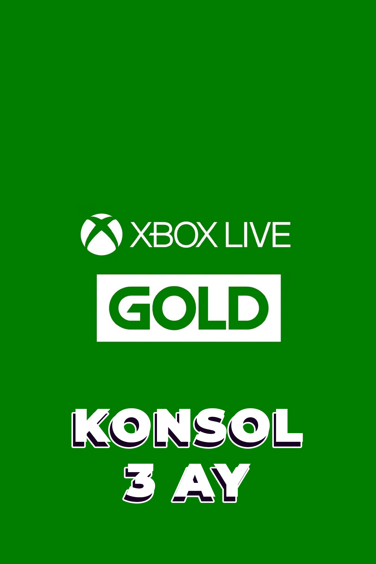 Xbox Live Gold 3 Aylık (Konsol)
