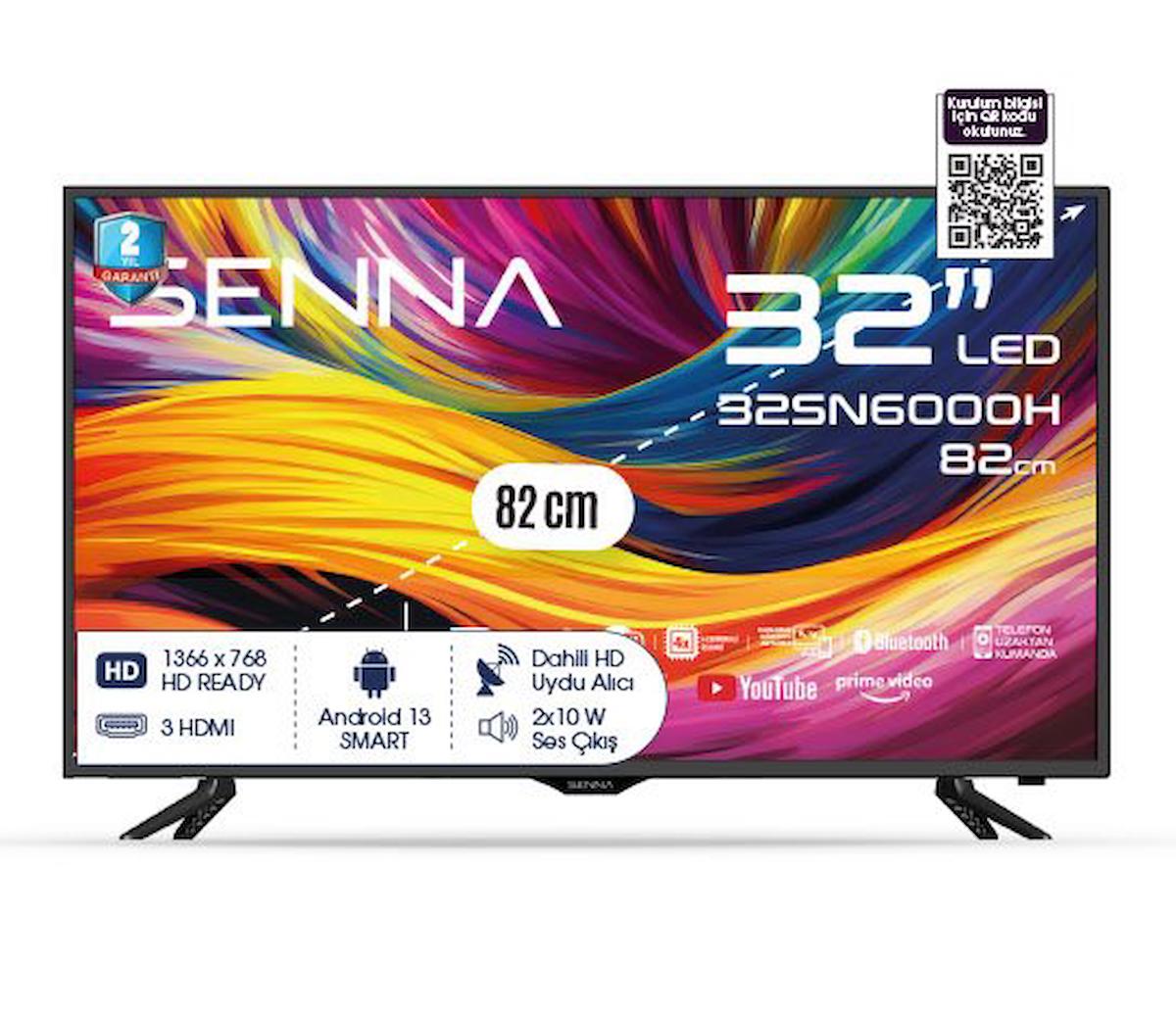senna32'' İNÇ 82 EKRAN 32SN6000H HD ANDROID SMART LED TV Fiyatları ve ...
