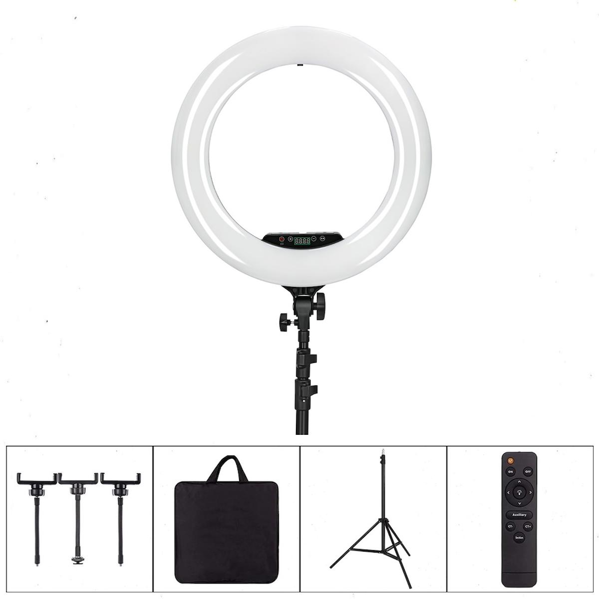 PDX 21 inç (54cm) Ring Light, Halka Led Işık, Ayaklı Set