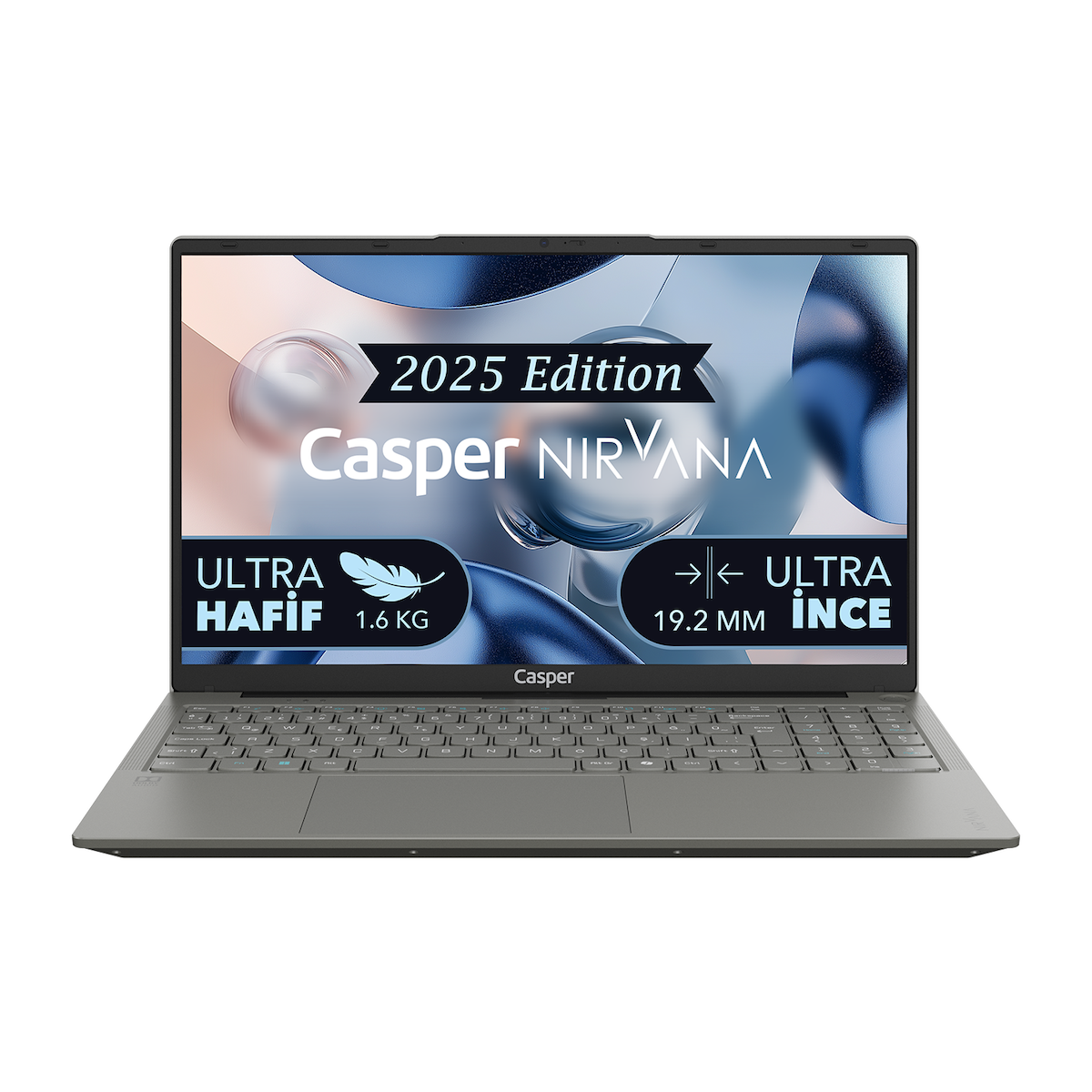 Casper Nirvana X600 Ryzen5-7430U 8GB 500GB SSD 15.6" Freedos Laptop X600.7430-8V00X-G-F