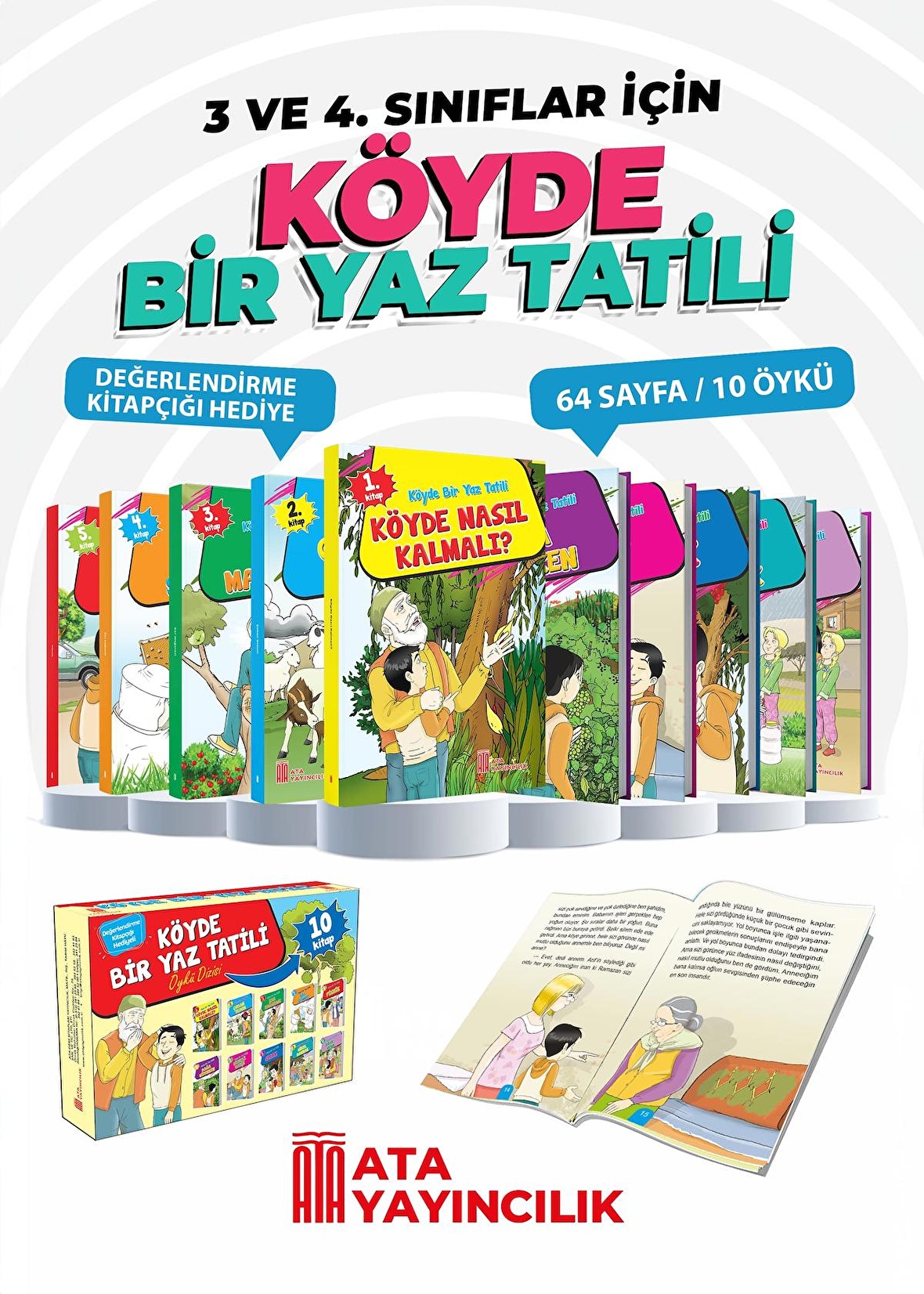 Köyde Bir Yaz Tatili Öykü Dizisi (3. Sınıflar)
