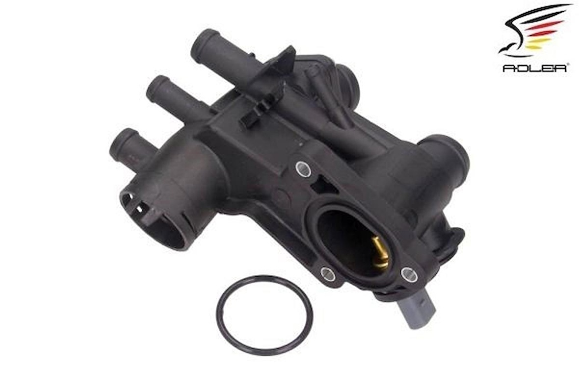 Termostat Yuvası ( Komple )-Polo -Cordoba-Ibıza-1.4 Lt.-16-V-Ahw-Aub-Aua