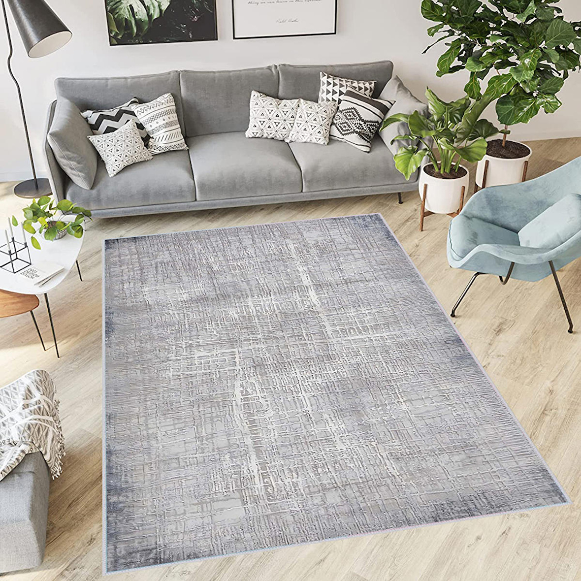 Dijital Baskı Yıkanabilir Kaymaz Taban Salon Halısı Ve Yolluk RVG0395