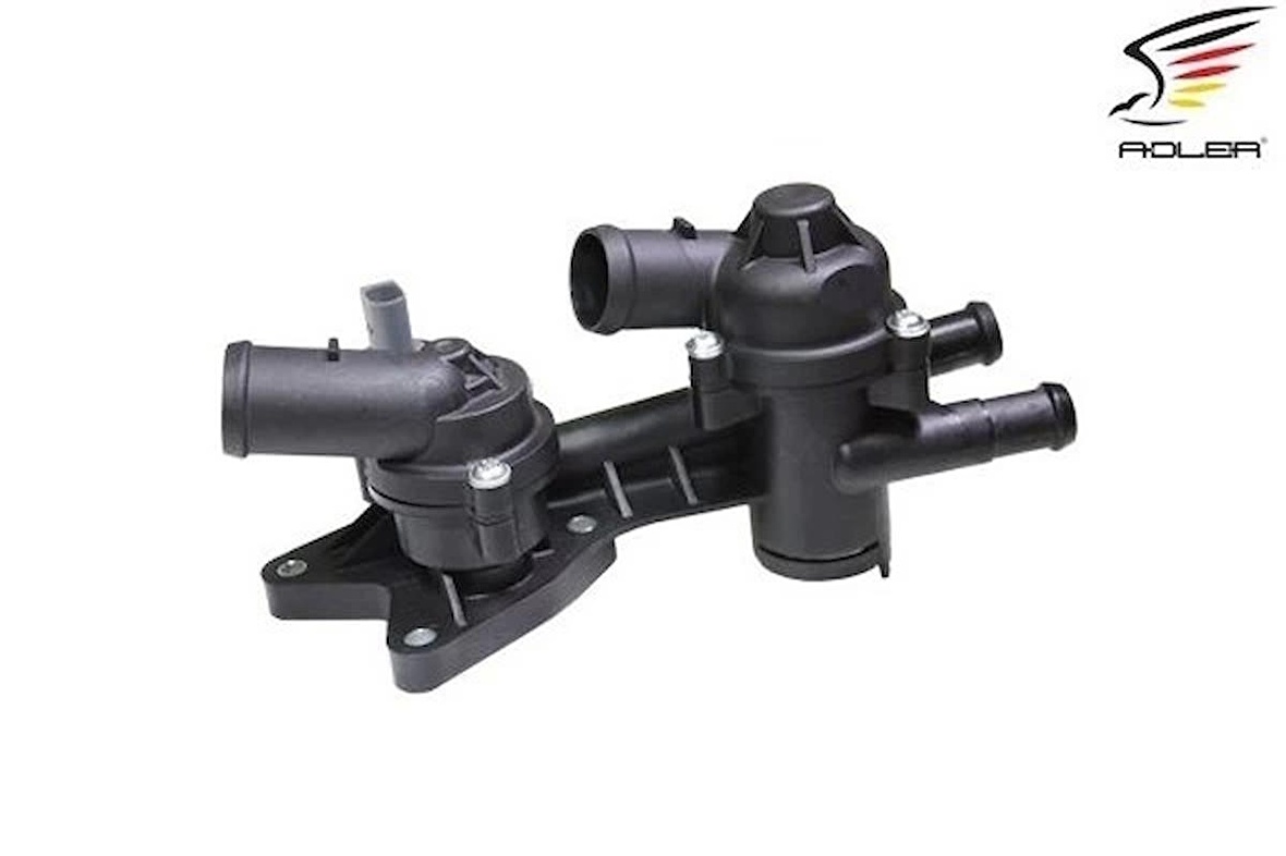 Termostat Yuvası ( Komple ) 95C-110C-80C-95C-Golf 5-Jetta-Passat-Scırocco-Tıguan-1.4 Lt.-Tsı-Blg-Bmy-Cavd-Cthd