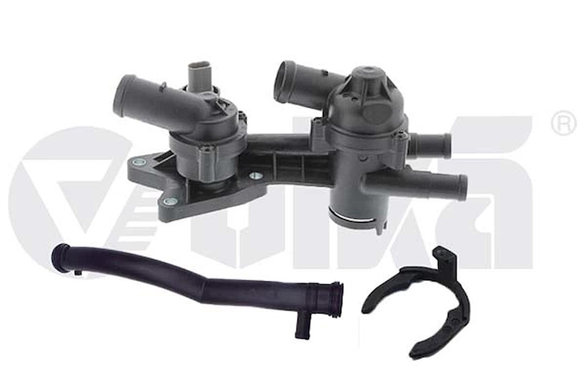 Termostat Yuvası & Borusu ( Komple ) 83C-87C-Golf 5-Jetta-Passat-Scırocco-Tıguan-1.4 Lt.-Tsı-Blg-Bmy-Cavd-Cthd