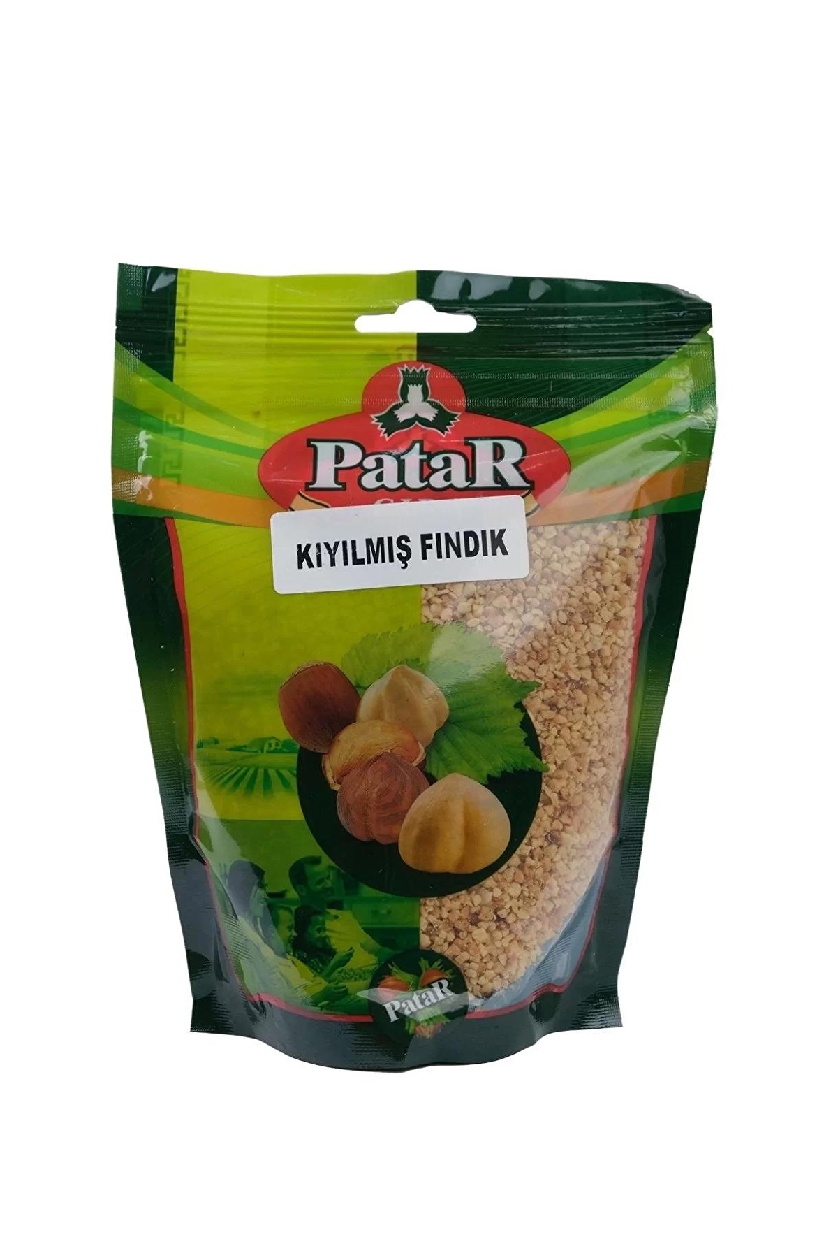 Patar Kavrulmuş Kıyılmış İç Fındık 250 gr x 2 Paket