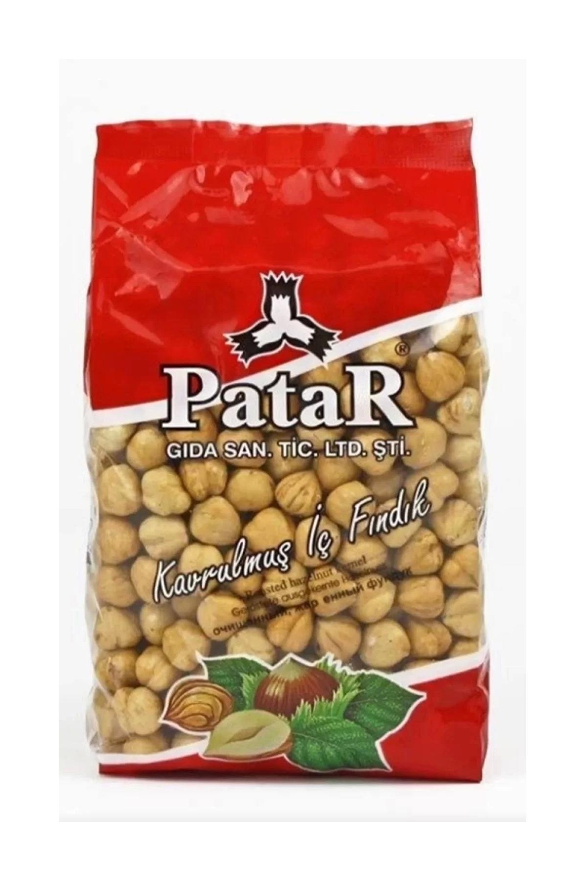 Patar Çifte Kavrulmuş İç Fındık 1000 gr x 2 Paket