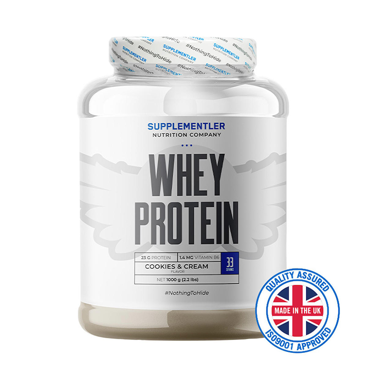 Supplementler - Whey Protein 1000 Gr - KURABİYE