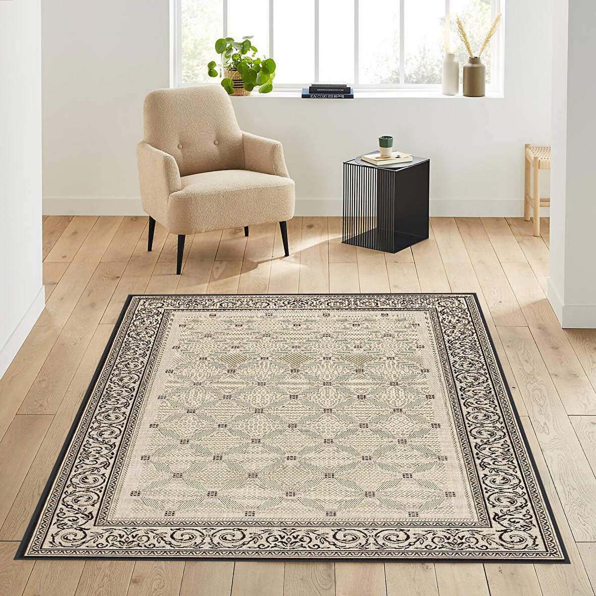 Dijital Baskı Yıkanabilir Kaymaz Taban Salon Halısı Ve Yolluk RVG1715