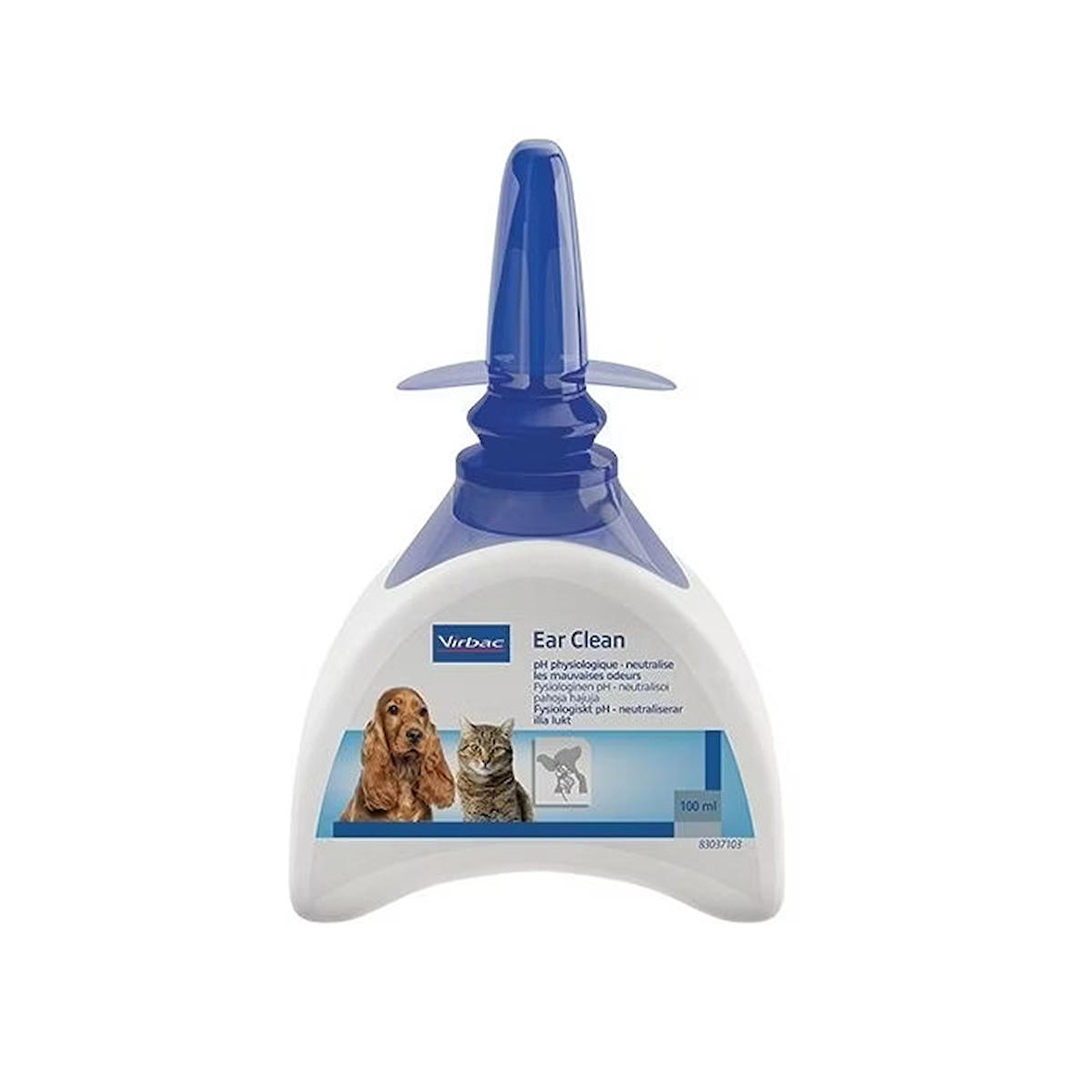 Vırbac Ear Clean Kediler ve Köpekler için 100 ml