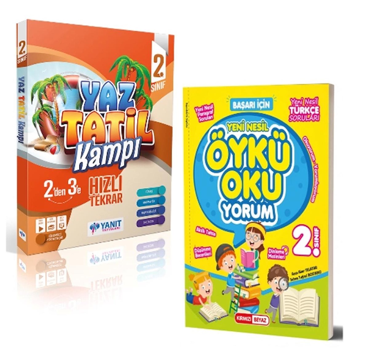 YANIT YAYINLARI 2. Sınıf Yaz Tatil Kampı + Kırmızı Beyaz Öykü Oku Yorum