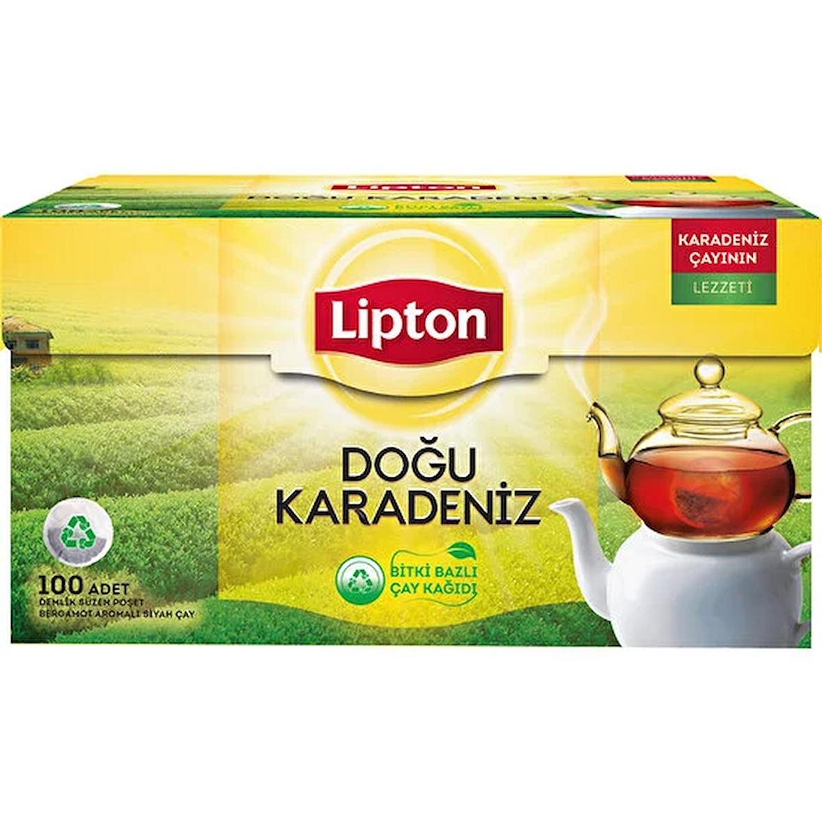 Lipton Doğu Karadeniz Demlik Poşet Çay 100'lü