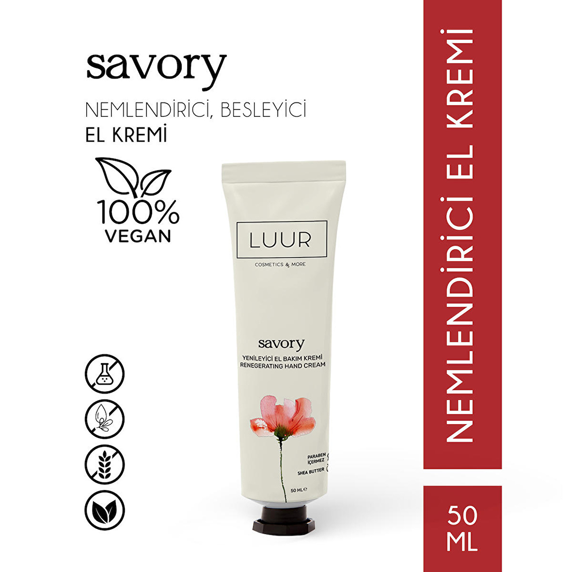 SAVORY YENİLEYİCİ EL BAKIM KREMİ 50 ML