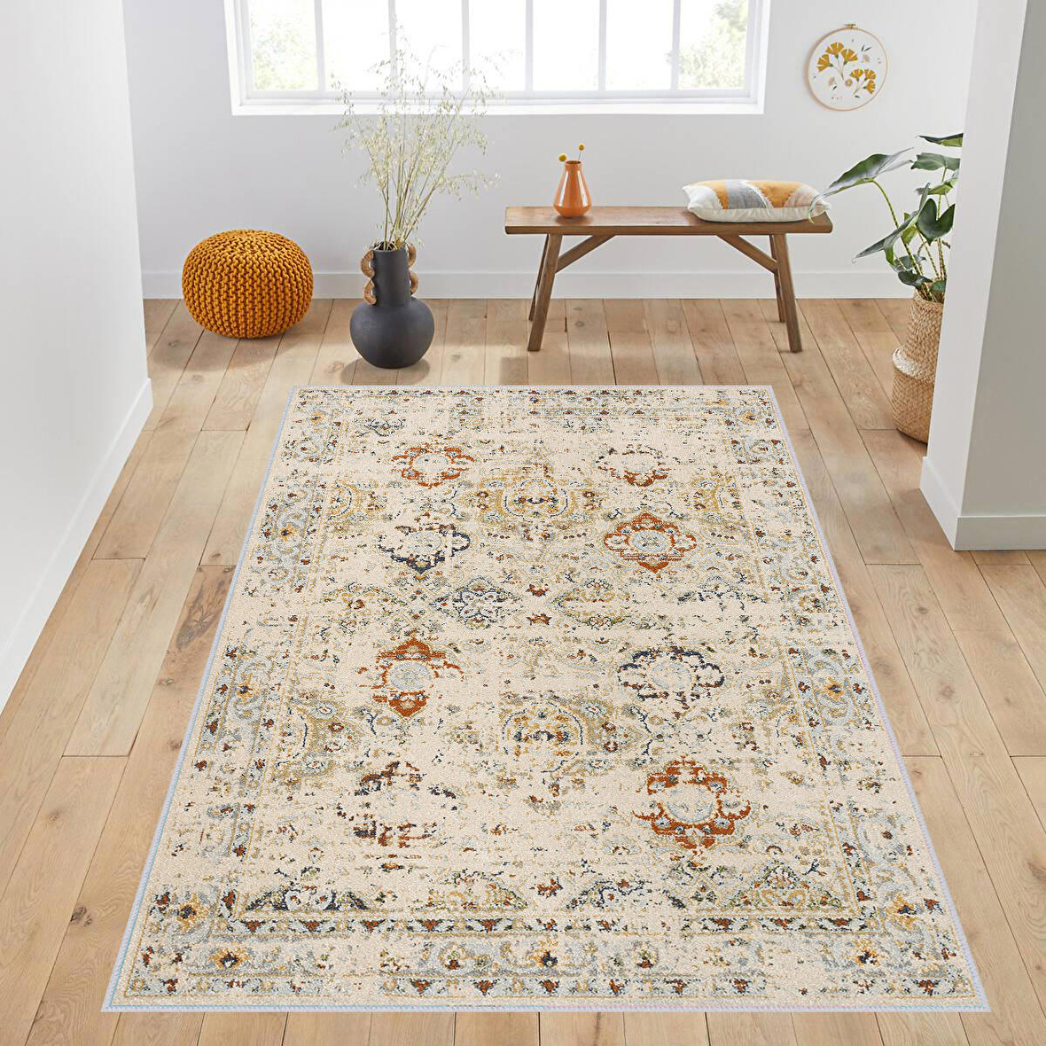 Dijital Baskı Yıkanabilir Kaymaz Taban Salon Halısı Ve Yolluk RVG1012