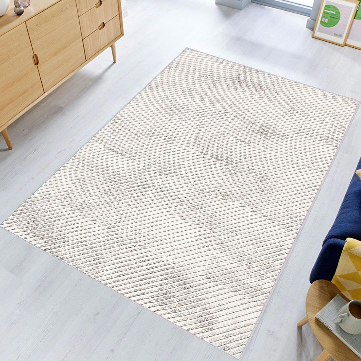 Dijital Baskı Yıkanabilir Kaymaz Taban Salon Halısı Ve Yolluk RVG0350