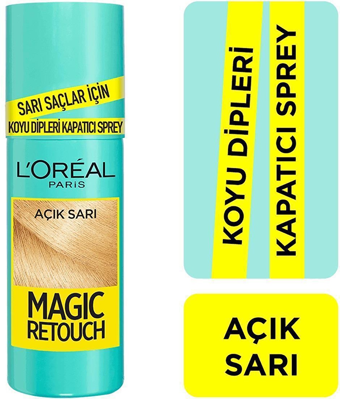 L'Oréal Paris Magic Retouch Koyu Dipleri Kapatıcı Sprey - Açık Sarı ...