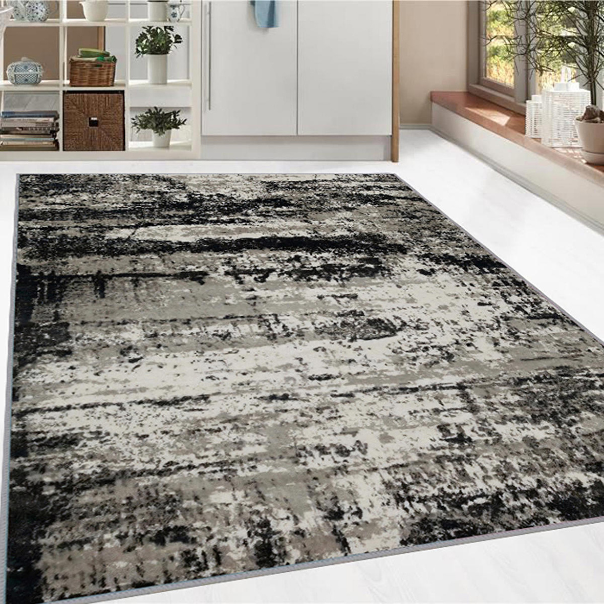 Dijital Baskı Yıkanabilir Kaymaz Taban Salon Halısı Ve Yolluk RVG1795