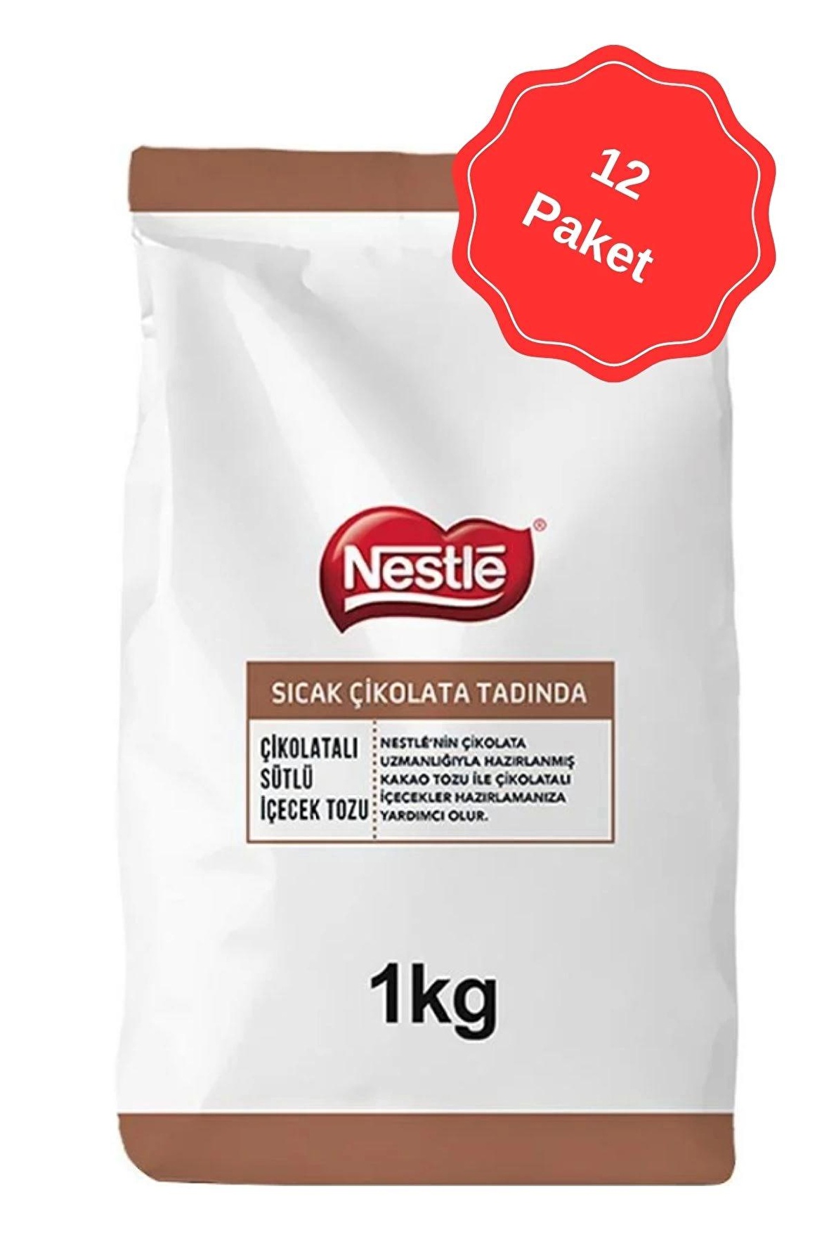 Nestle Sıcak Çikolata 1 Kg x 12 Adet