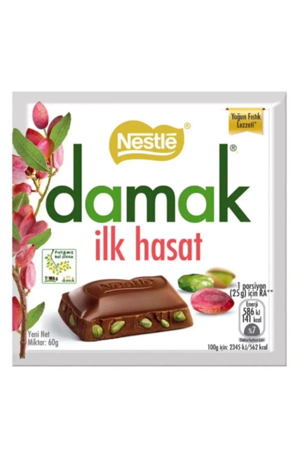 Damak İlk Hasat Çikolata 60G x 6 Lı