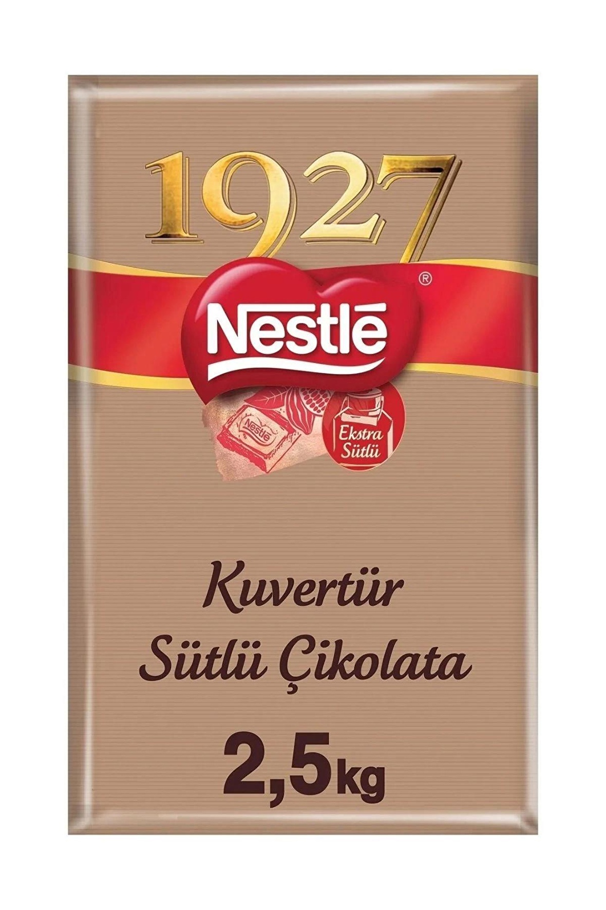 Nestle 1927 Kuvertür Sütlü Çikolata 2.5Kg