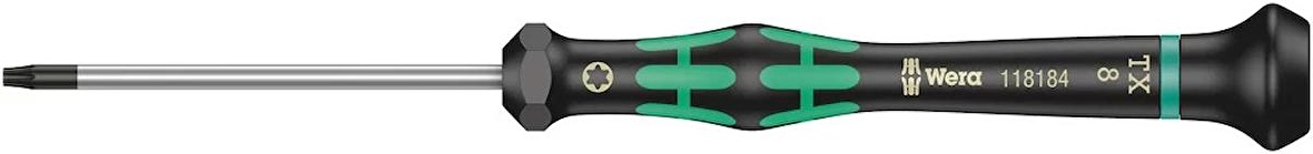 Wera 2067 Torx HF 8x60mm Tornavida 05118184001