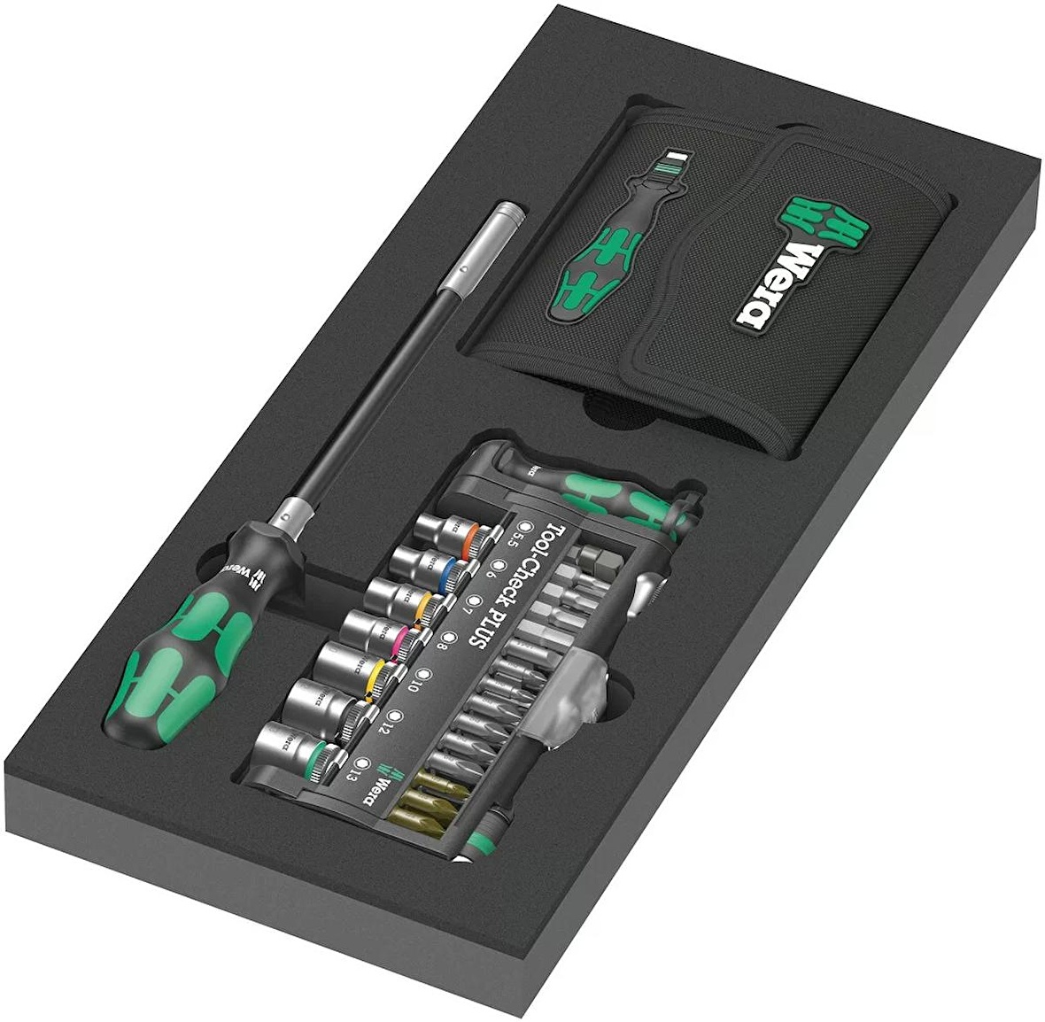 Wera 9750 Foam insert KK and Tool-Check PLUS Seti 1 05150150001