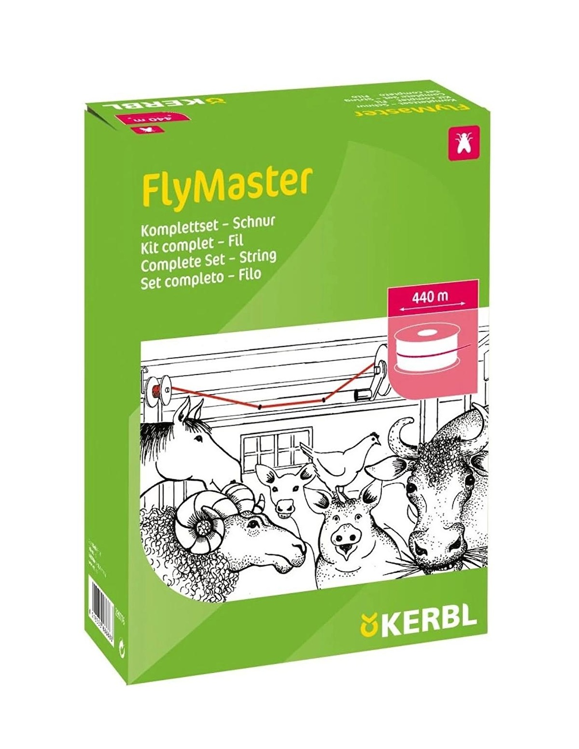 Kerbl 299777 FlyMaster Ahır Sinek Yakalayıcı 440 m