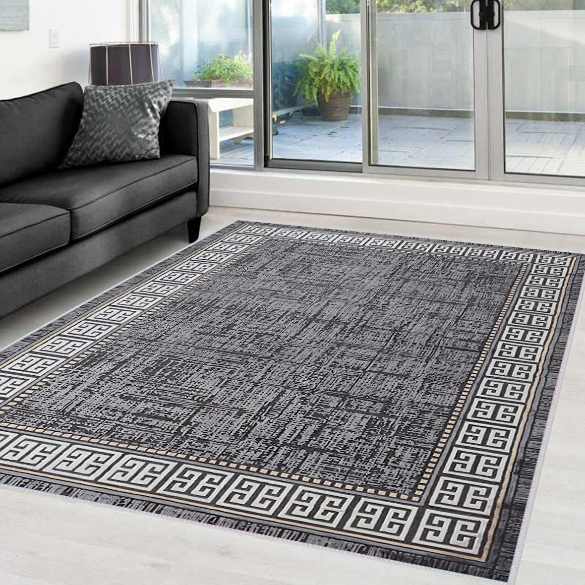 Dijital Baskı Yıkanabilir Kaymaz Taban Salon Halısı Ve Yolluk RVG0352
