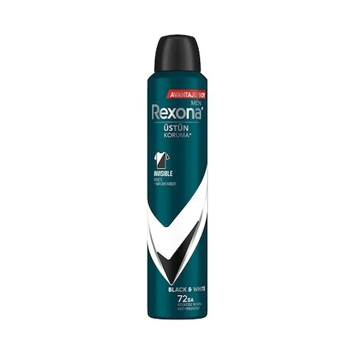 Rexona Deodorant Men Invisible Black &White 200 Ml