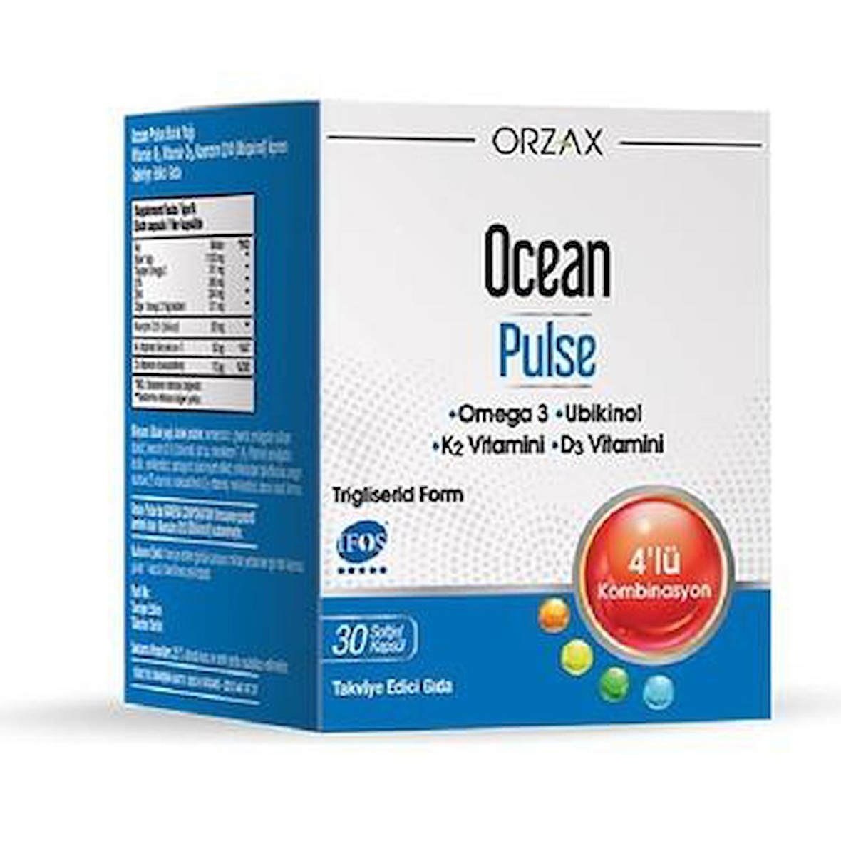 Ocean Pulse 30 Kapsül - Diş Beyazlatıcı Köpük Hediye