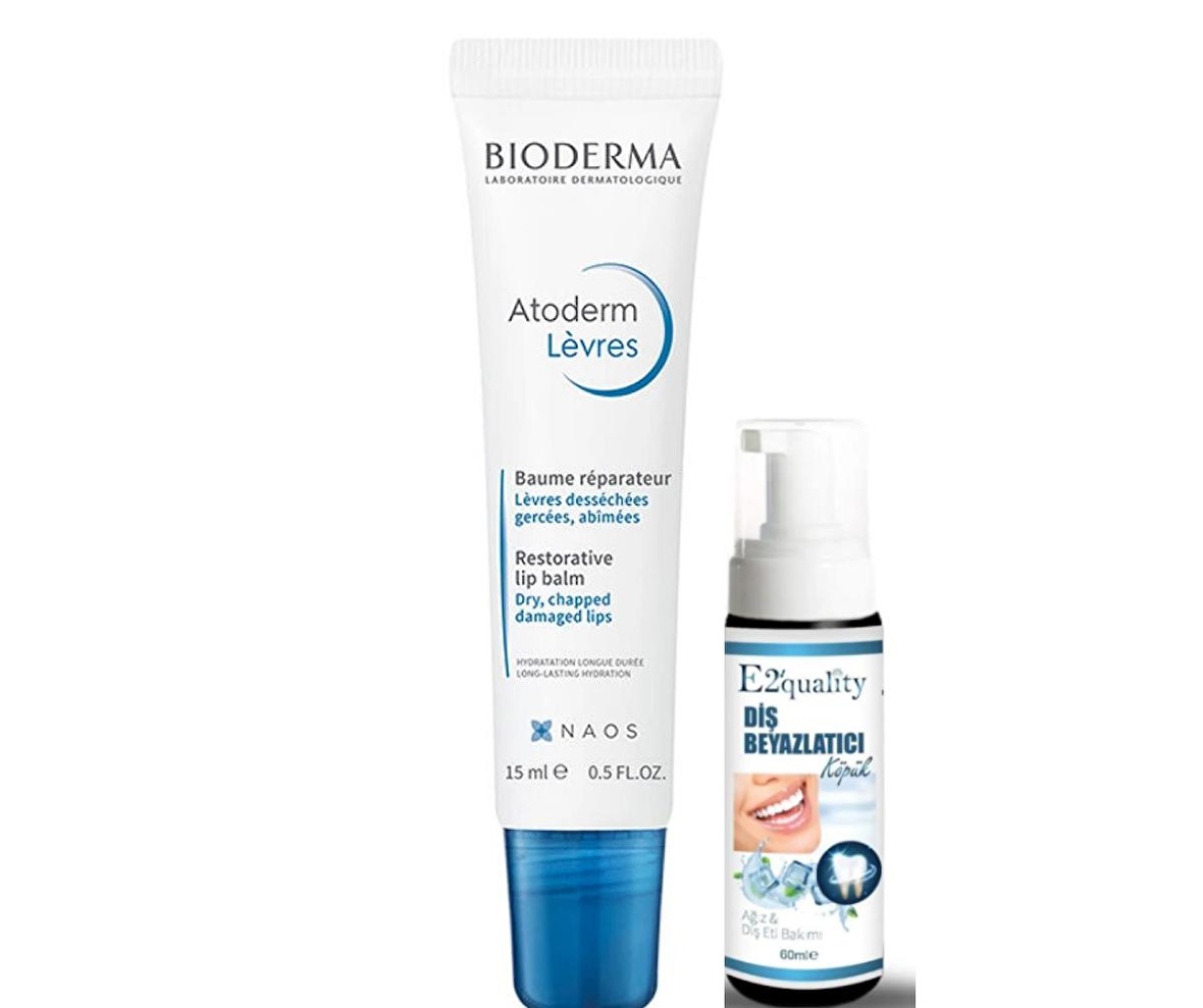 Bioderma Atoderm Lip Balm 15ml- Diş Beyazlatıcı Köpük Hediye