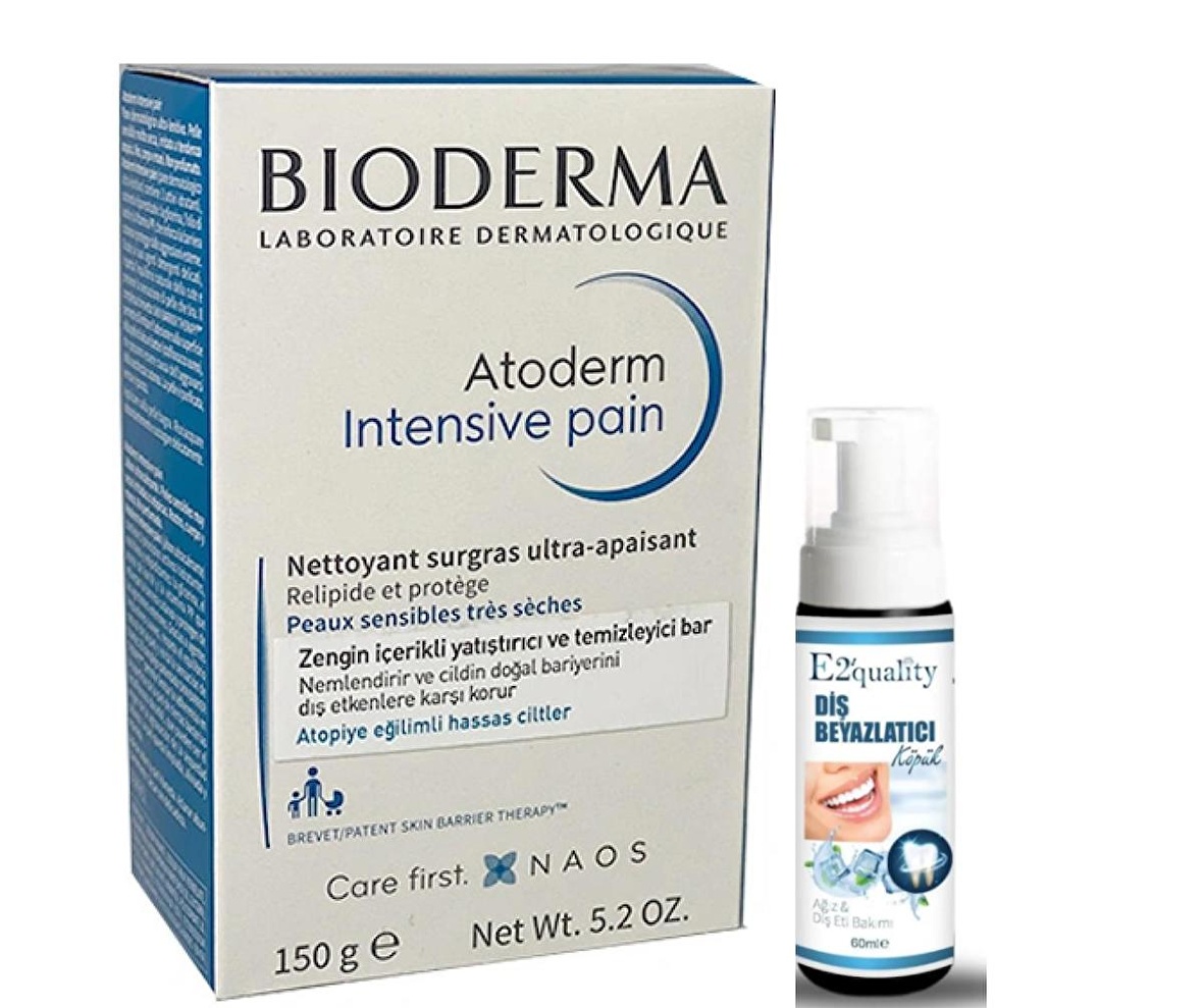 Bioderma Atoderm Pain Cilt Temizleyici 150 gr- Diş Beyazlatıcı Köpük Hediye