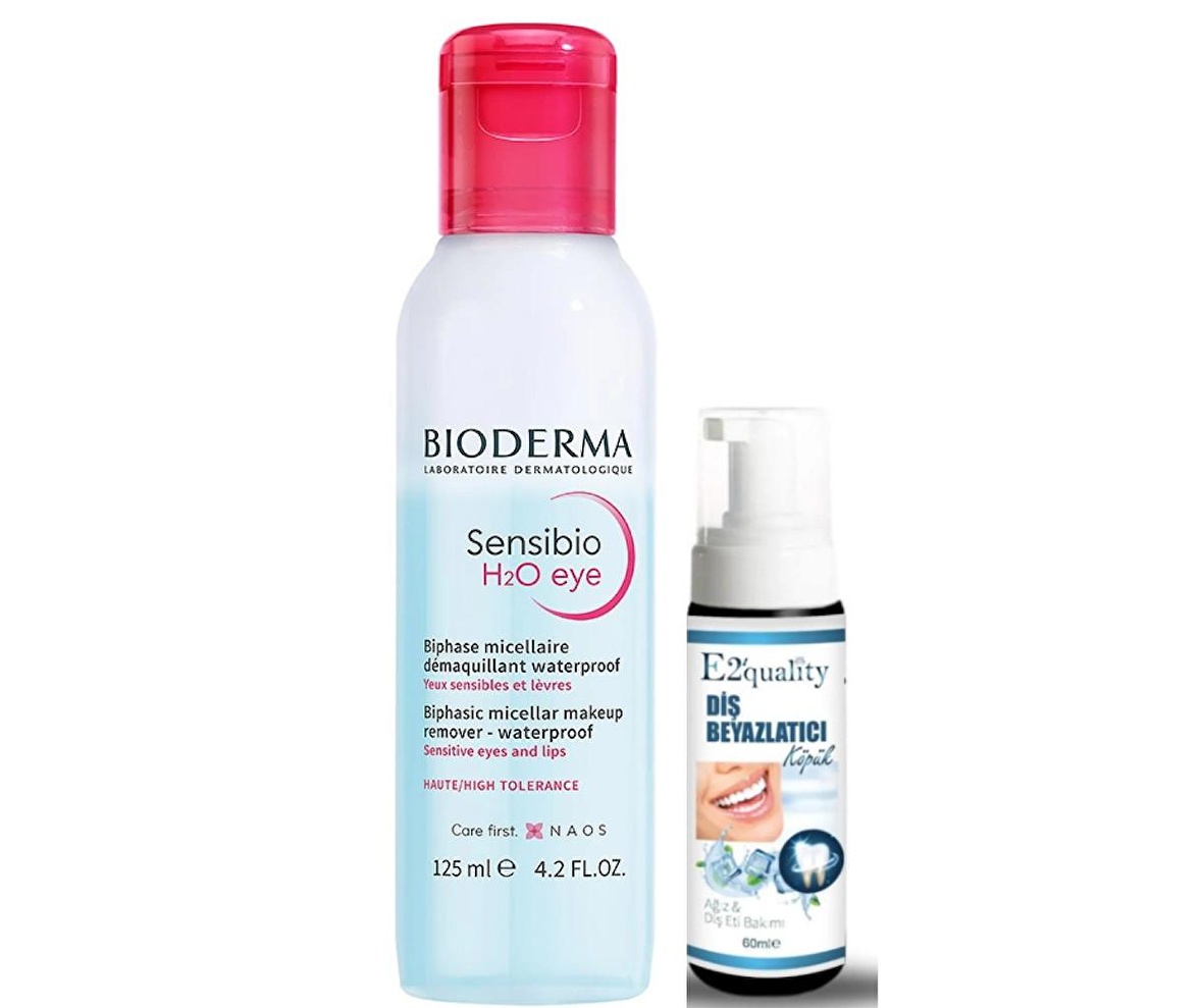 Bioderma Sensibio H2O Eye 125 ml- Diş Beyazlatıcı Köpük Hediye